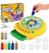 Amazon.com: Arts and Crafts for Kids Ages 4-8,Paint Spin Art